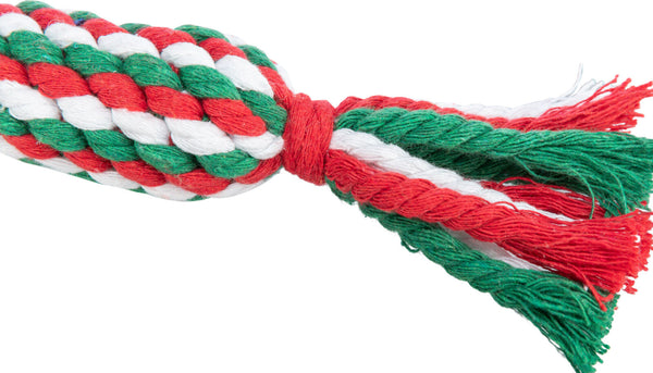 Corde de jeu Xmas Bonbon, corde, 24cm