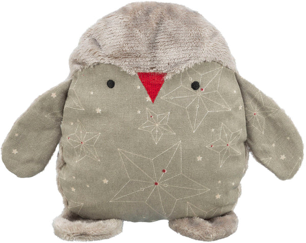 Xmas penguin, fabric/plush, 24cm