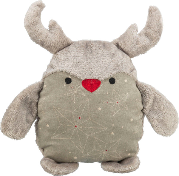 Christmas reindeer, fabric/plush, 30cm