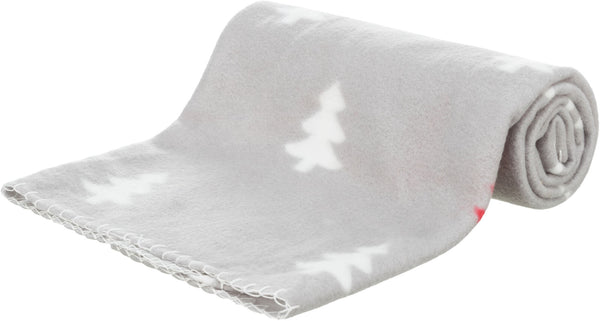 20 Xmas Nivia Fleece Blankets, Berry, Grey, Petrol Assorted