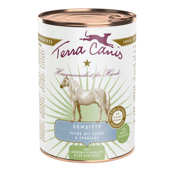 Menu sensitiv cheval avec concombre+fraise