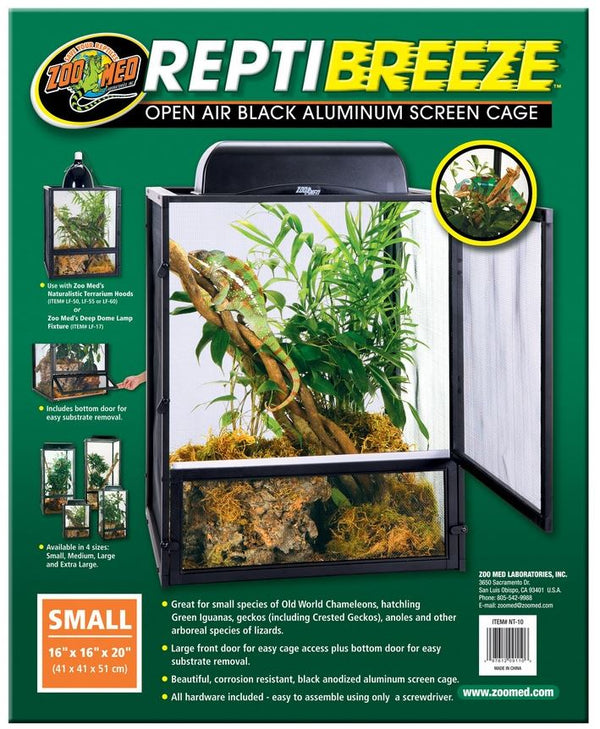 ReptiBreeze Cage écran en aluminium