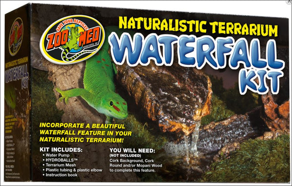 Naturalistisches Terrarium-Wasserfall-Set